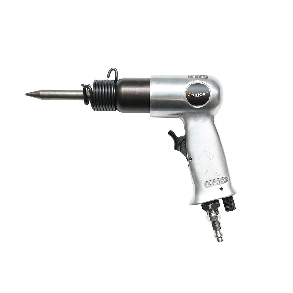 Ciocan pneumatic de impact 6.3 Bar cu 3 tipuri de cuple rapide si 4 dalti Hoteche